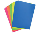 Coloured Fluorescent Card A4 300gsm Pack of 25