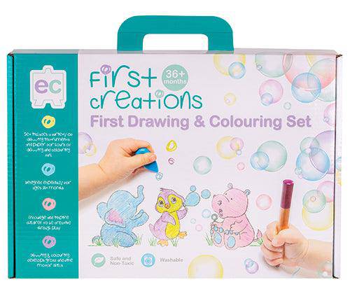 First Creations Drawing and Colouring Set