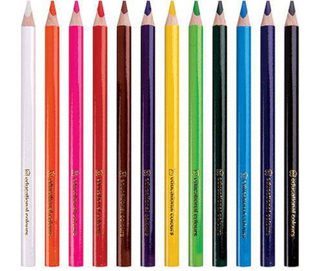 Jumbo Triangular Colouring Pencils Pack of 120