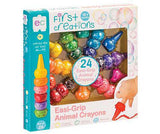 Easi-Grip Animal Crayons Set of 24