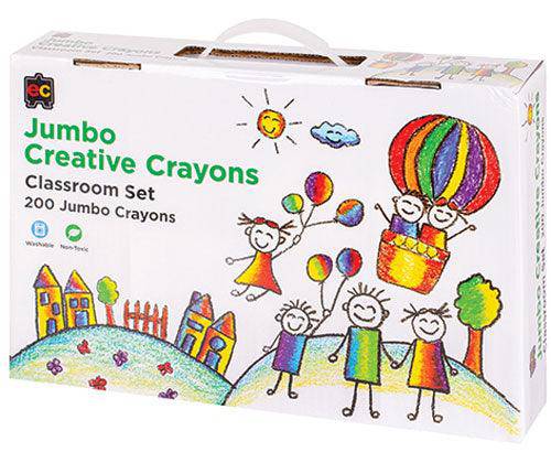 Jumbo Crayons Pack of 200