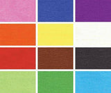 Crepe Paper Coloured Pack of 12