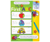 ABC + Numbers Write and Wipe Books Set of 12 (6 each)