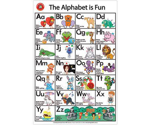 Alphabet is Fun Poster