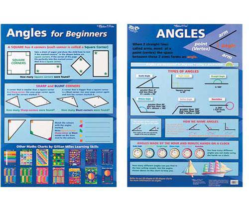 Angles For Beginners/Angles Double Sided Chart