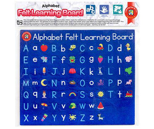 Felt Learning Board Alphabet