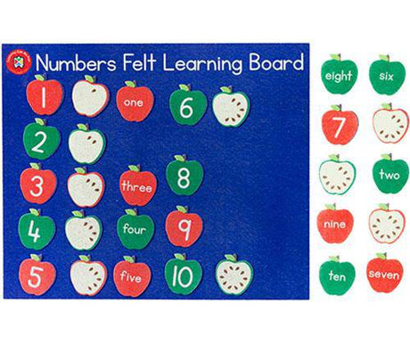 Felt Learning Board Numbers