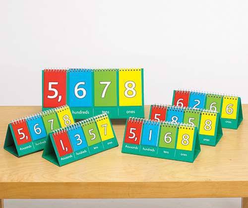 Place Value Flip Charts Pack of 10