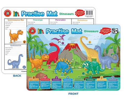 Practise Mat Dinosaurs