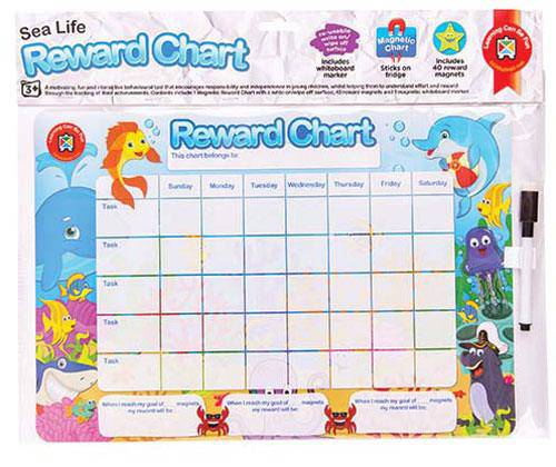 Sea Life Magnetic Reward Chart