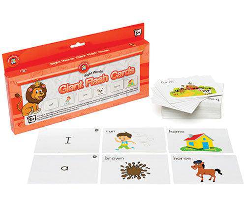 Sight Words Giant Flash Cards