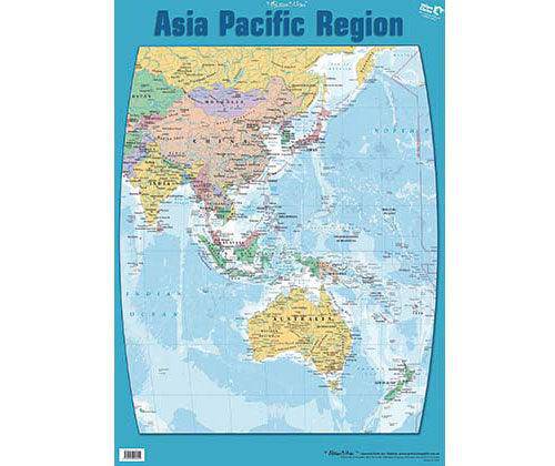 Wall Chart Asia Pacific Region (Double-Sided)