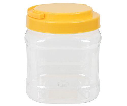 Clear Jar with Screw on Lid 1.5L