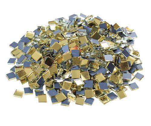 Glass Mosaic Mini Gold Mirror 500g