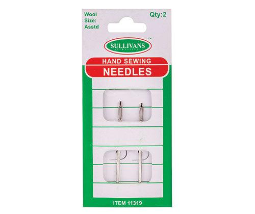 Hand Sewing Needles for Wool Pack of 2