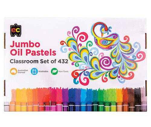 Jumbo Oil Pastels Classroom Pack of 432