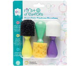 First Creations Easi-Grip Texture Brushes Set of 3