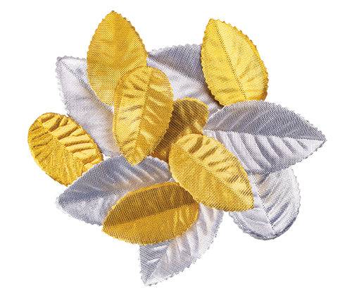 Mini Craft Leaves Metallic Pack of 60