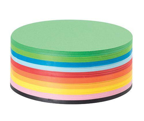 Coloured Paper Circles Pack of 500