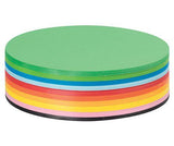 Coloured Paper Circles Pack of 500