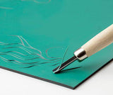 Lino Tile Vinyl Double Sided 19.5 x 30cm