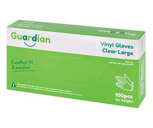 Vinyl Gloves Clear Pack of 100