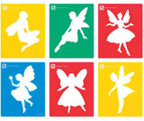 Fairy Stencils Set of 6