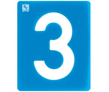 Numbers 0-9 Small Stencil Set of 10