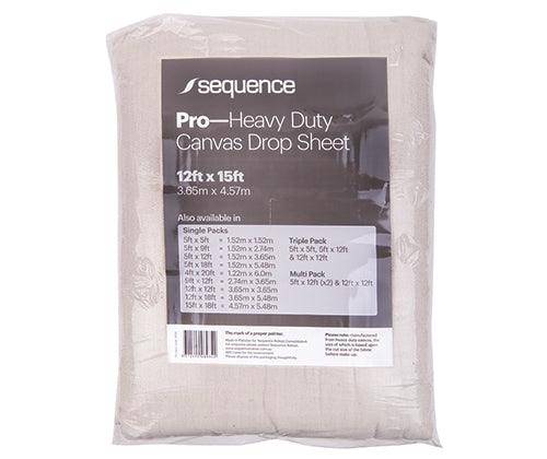 Canvas Drop Sheet 3.65m x 4.57m (12' X 15')