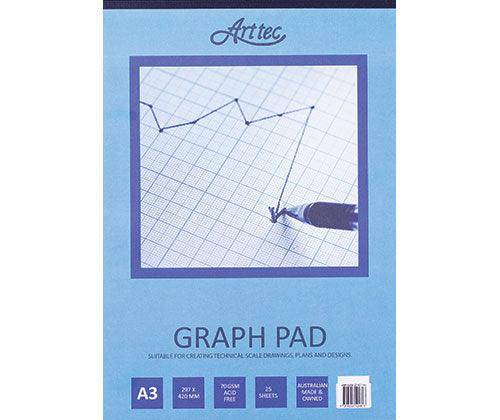 Graph Pad A3 25 Sheets | Zart