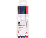 Whiteboard Markers Thin Set of 4