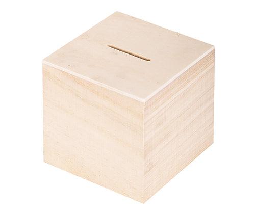 Wooden Money Box