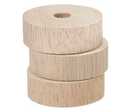 Wooden Wheel 30mm Pack of 20 - Zart