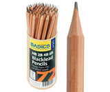 Zart Basics Blacklead Assorted Grade Pencils Classpack of 72