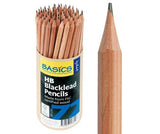 Zart Basics Blacklead HB Pencils Classpack of 72