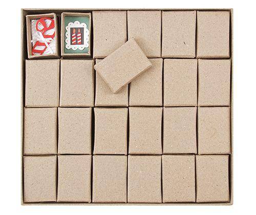 Zart Papier-mache Boxes Small Pack of 24