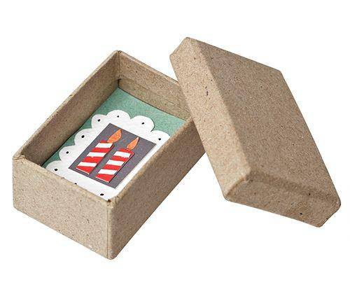 Zart Papier-mache Boxes Small Pack of 24