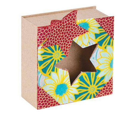 Papier-mache Cut-Out Box