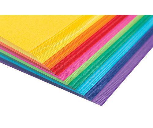 Coloured Cardboard By Zart 220gsm Pack of 100