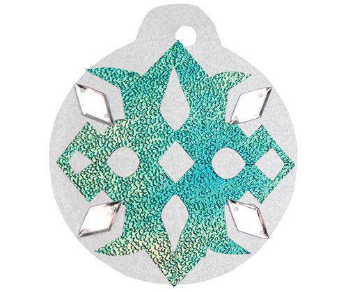 Cardboard Baubles 7cm Pack of 30