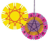 Cardboard Weaving Maths Bauble Assorted Pack of 24