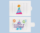 Moveable Pull Tab Sliding Card Pack of 10