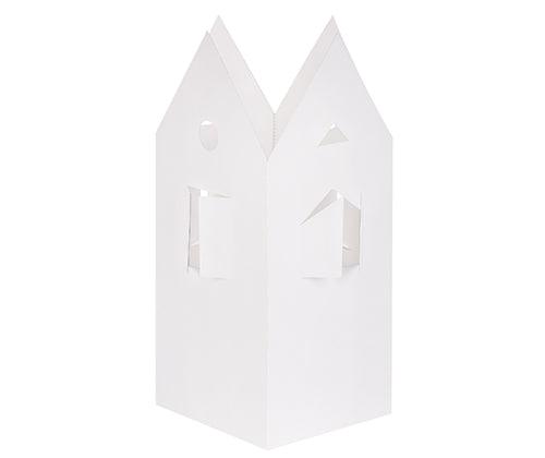 Pre-cut Cardboard House 18.2 x 30cm Pack of 10