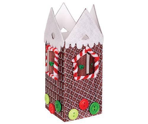 Pre-cut Cardboard House 18.2 x 30cm Pack of 10