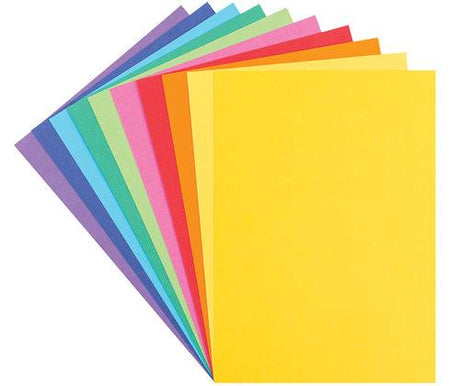 Coloured Cardboard By Zart 220gsm Pack of 100