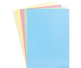 Coloured Pastel Cardboard 220gsm Pack of 100