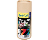 Zart Basics Triangular Coloured Pencils