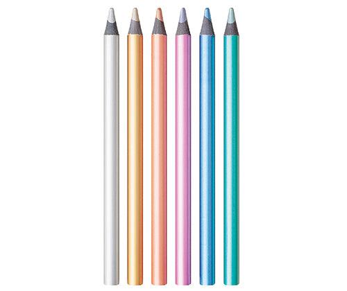 Basics Jumbo Metallic Pencils Pack of 12