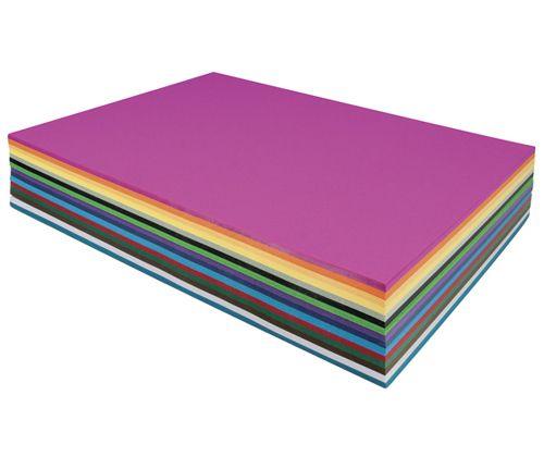 Cover Paper 125gsm Assorted Colours 380 x 510mm Pack of 500