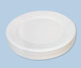 Paper Plates White Pack of 50